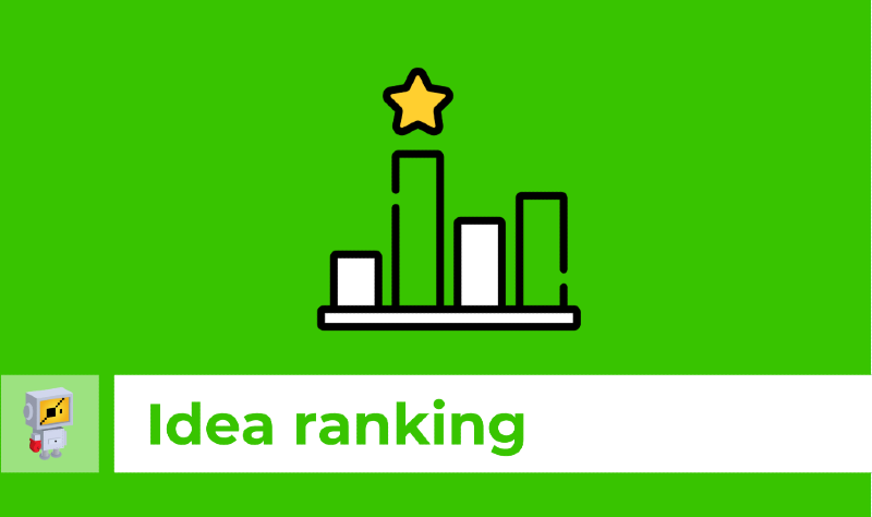 Idea ranking to prosta technika selekcji pomysłów.